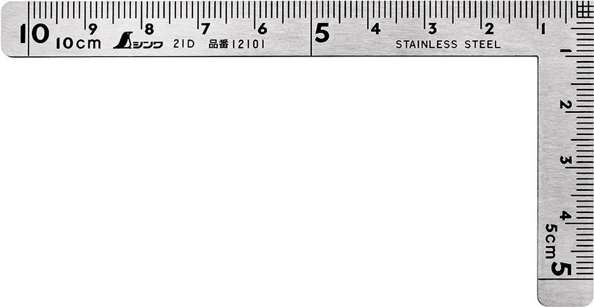 Shinwa Timmermanshoek 100x50mm (12101)