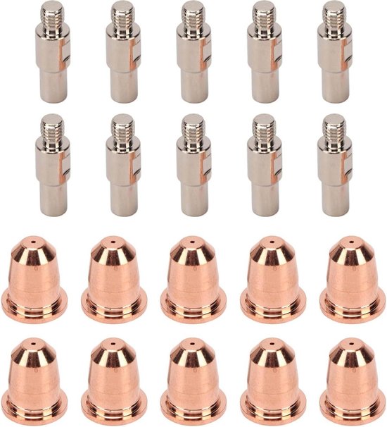 Lot De 200 Buses Et électrodes Pour Torche Plasma Trafimet S45 - Modèles PD-116-8 & PR-110