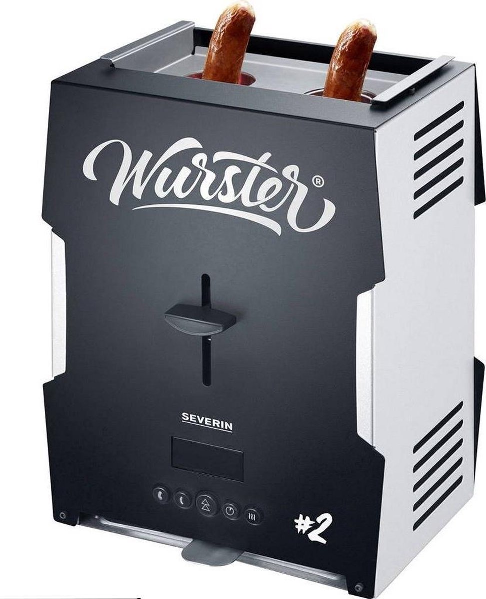 Severin WT 5005 - Worsten Griller - Zwart/Grijs