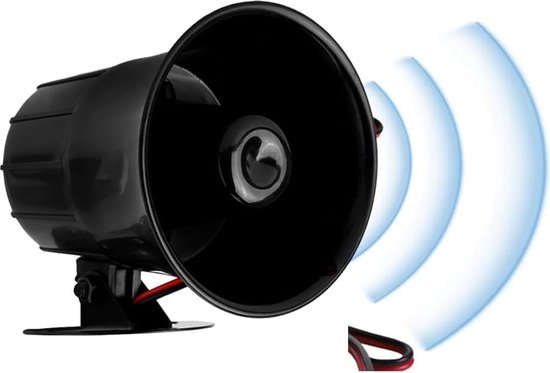 Handsirene van de kustwacht 110dB aluminium alarmmegafoon voor