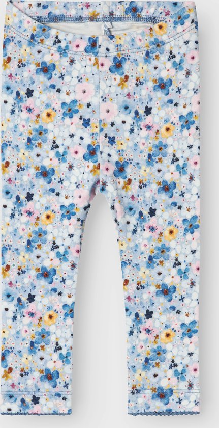 Name It legging bébé fille LOSA Chambray Blue Regular Fit - Taille 56