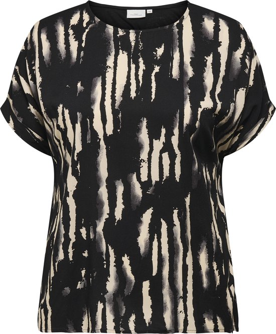 ONLY CARMAKOMA - CARMIKAELA IN-ONE SS TOP AOP - Dames - Blouses