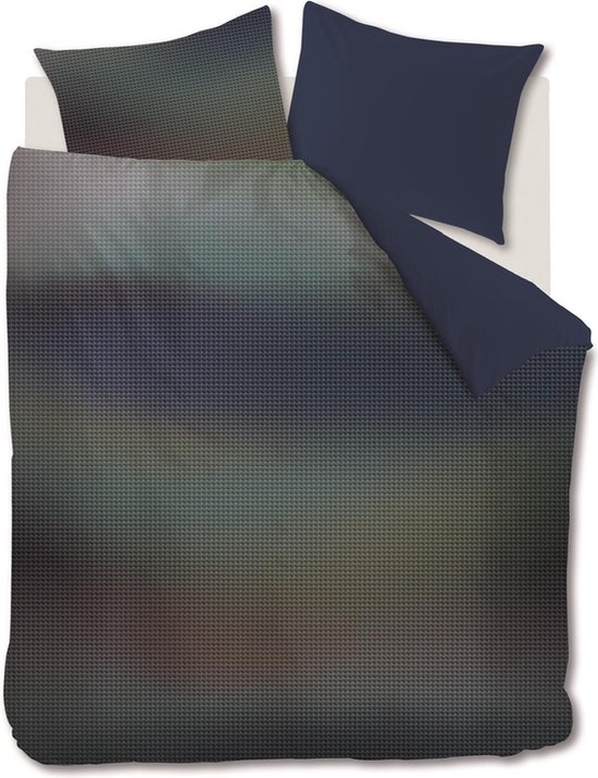 Foto: Kardol empyrean dekbedovertrek lits jumeaux xl 260x200 220 blauw