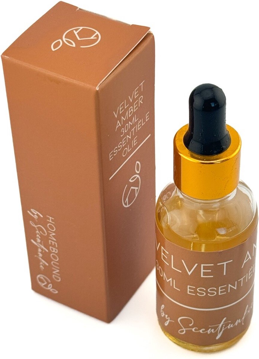 Goedkoopste HomeBound by KY | Essentiële olie 30ml 'Velvet amber' | geurolie