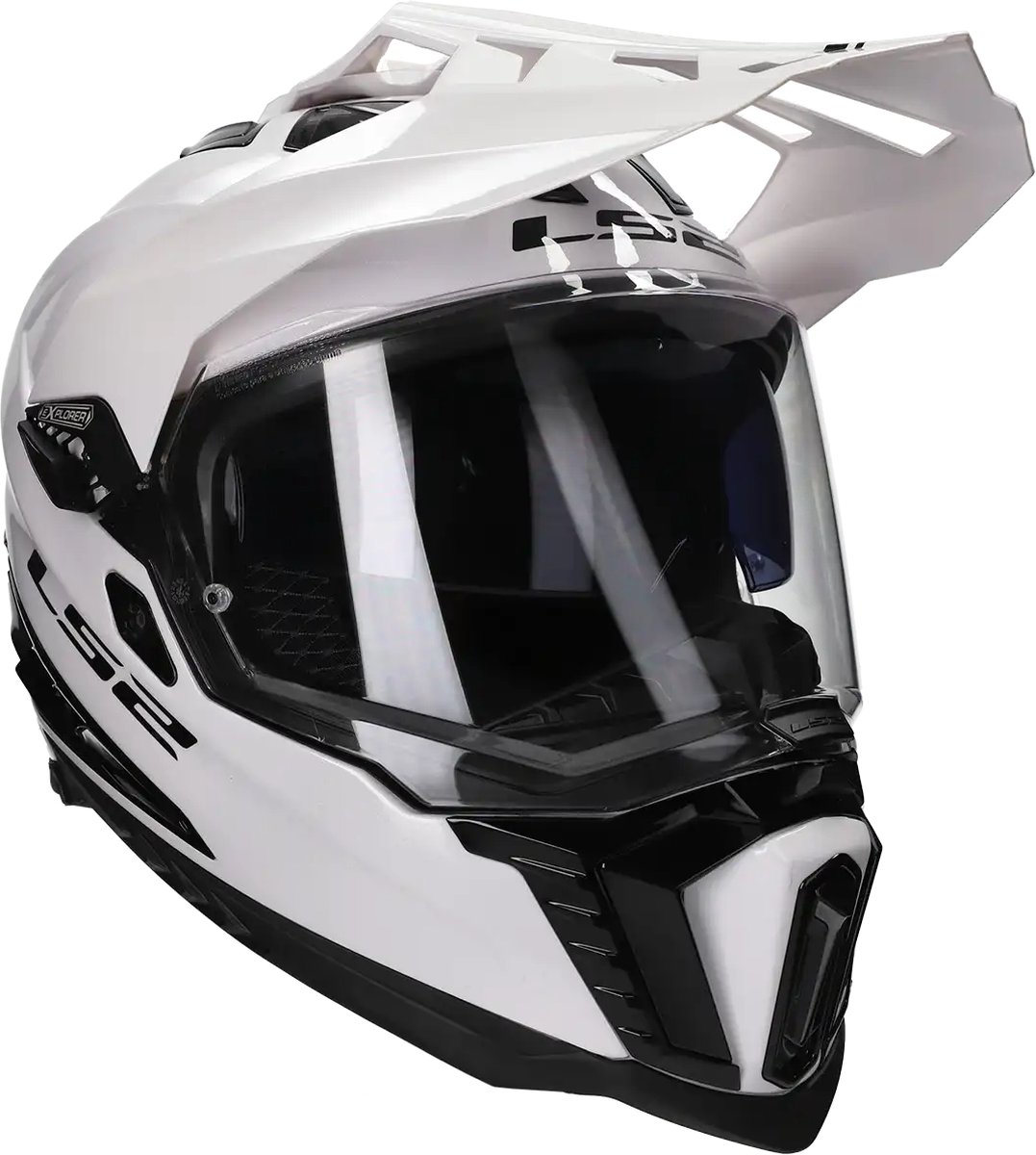 LS2 Helm Explorer Solid MX701 wit maat S