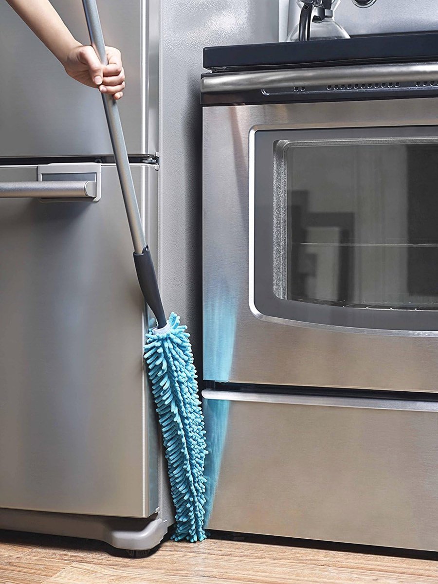 CleanAide® Handheld Microfiber Flex Duster 20 Blauw