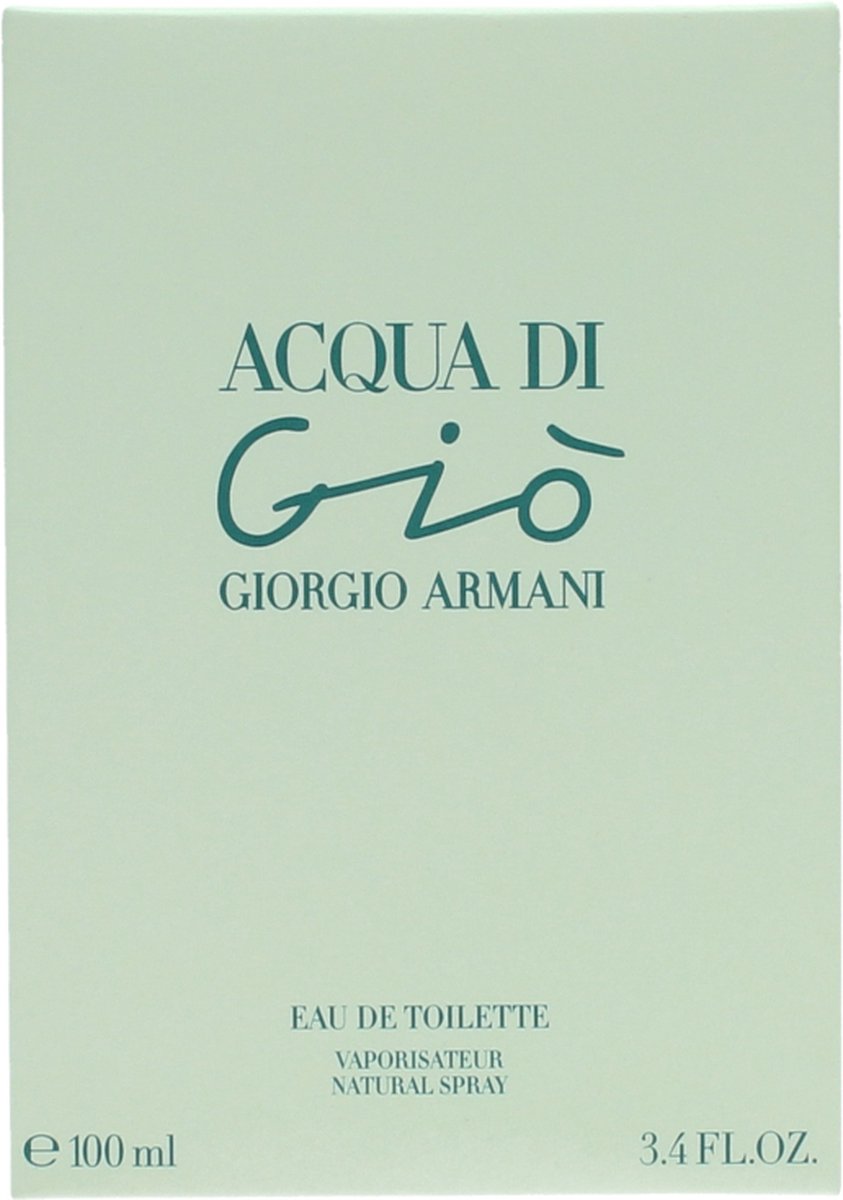 Giorgio Armani Acqua di Giò 100ml Eau de Toilette - Damesparfum – foto 8