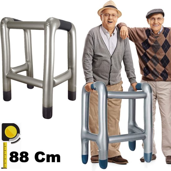 Henbrandt opblaasbare rollator