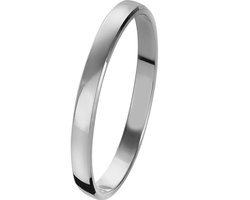 Orphelia Trouwring - 9 karaat Witgoud - 2.0 mm breed - OR130/20/NY/64
