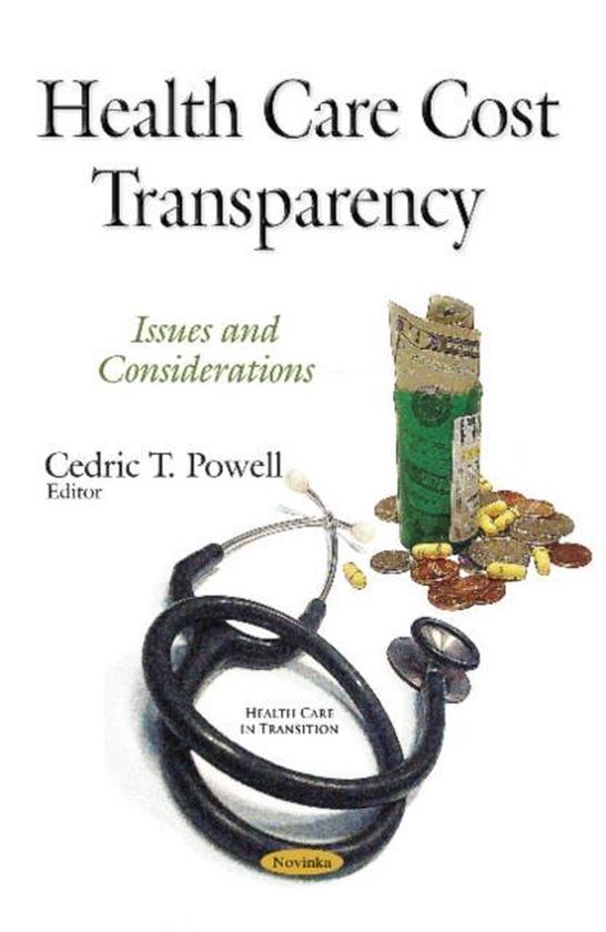 Health Care Cost Transparency 9781634823425 Boeken