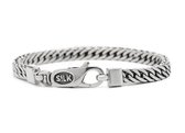 SILK Jewellery - Zilveren Armband - Double Linked - 335.21 - Maat 21
