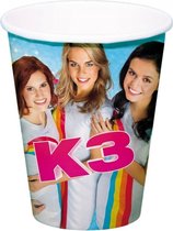 16x Coupes du célèbre groupe féminin K3! - gobelets à thème