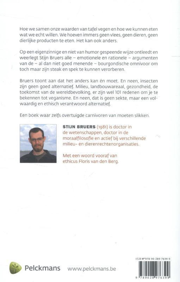 Weet wie je eet - back cover