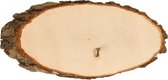 Fabriquez votre eigen plaque de nom d'écorce d'arbre, 28 cm