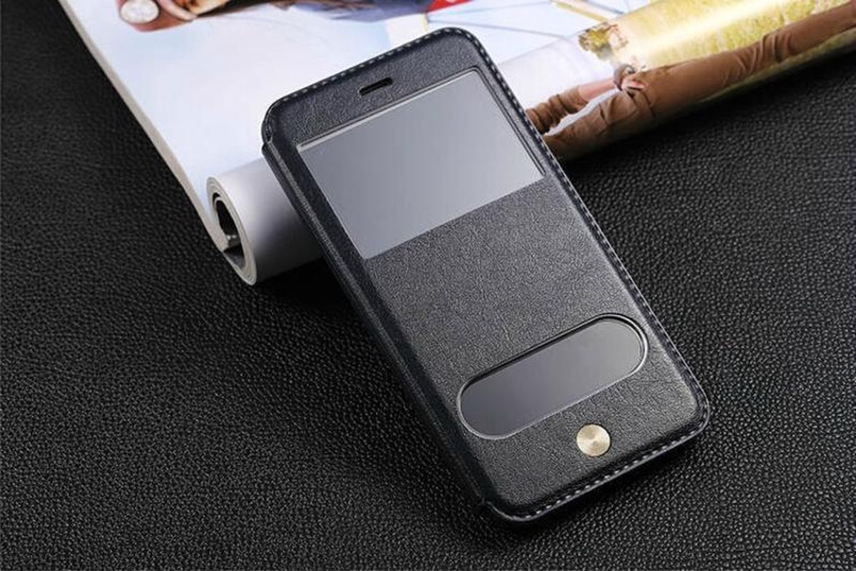 Dubbele View Cover voor iPhone 6 (4.7-inch) – Zwart