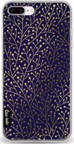 Casetastic Softcover Apple iPhone 7 Plus / 8 Plus - Berry Branches Navy Gold