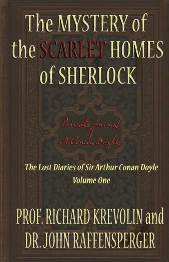 The Mystery of The Scarlet Homes Of Sherlock - cover