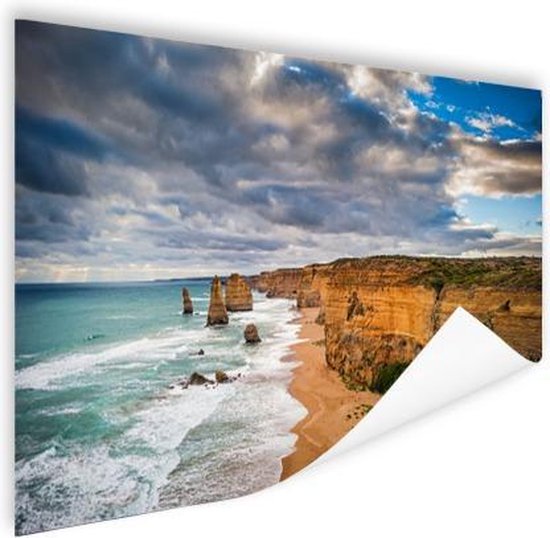 Poster Les douze apôtres 90x60 cm - Tirage photo sur Poster (décoration murale salon / chambre)