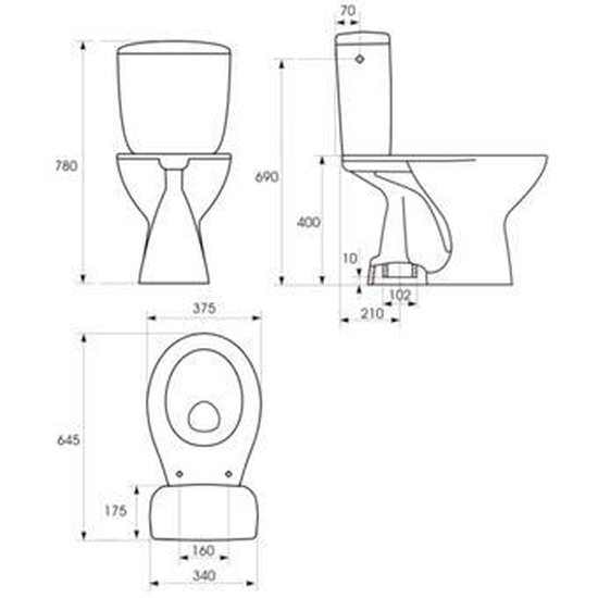Plieger Smart WC ao df bol.com