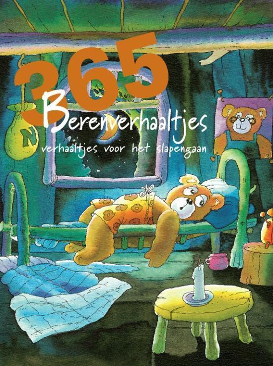 Cover van het boek '365 Berenverhaaltjes' van Willeke Bakker en Cris di Luca
