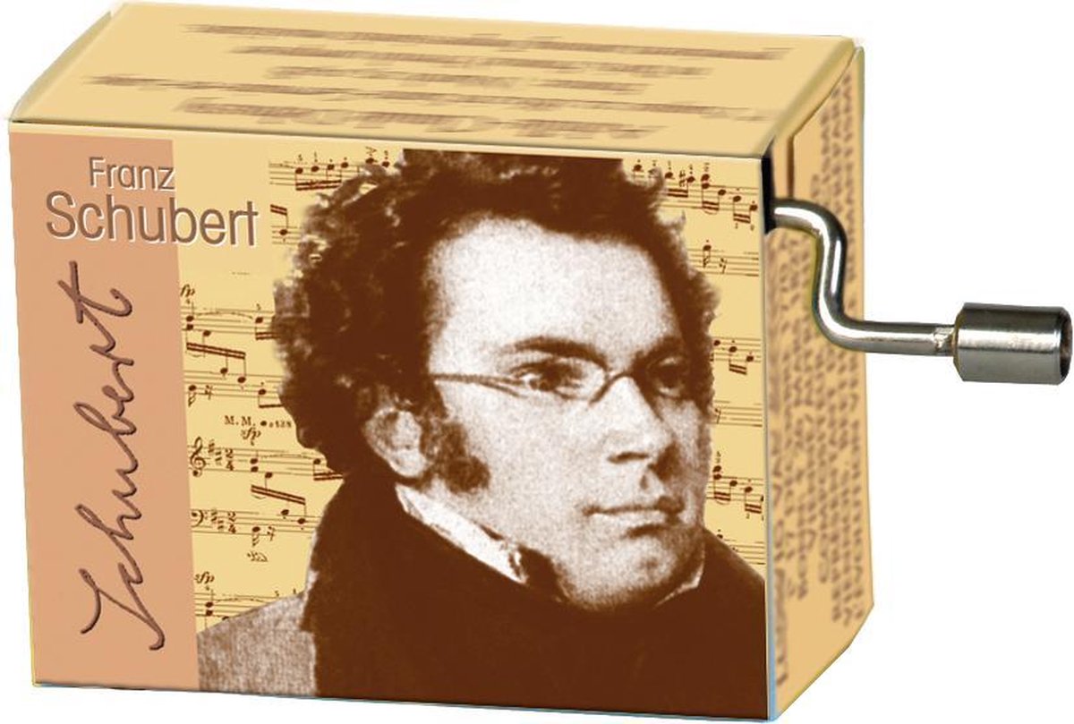 Fidrolin Muziekdoosje - Componist Schubert melodie Ave Maria