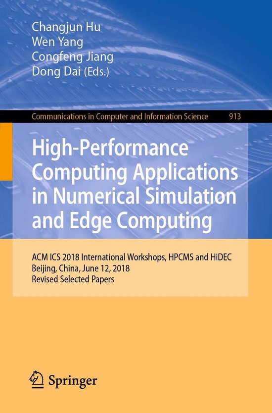 Springer Nature Proceedings Computer Science - High-Performa ... - cover