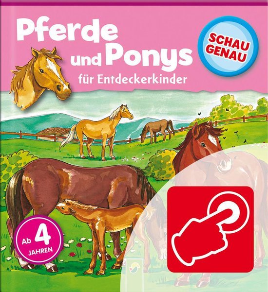 Schau genau - Schau genau: Pferde und Ponys - cover