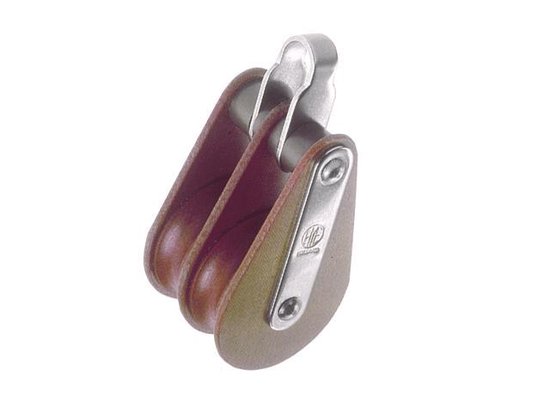 HYE 33012 double bloc avec oeil pour ligne Ø 12mm