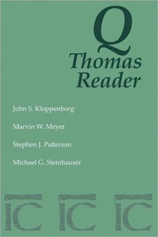 Bol Com Q Thomas Reader John S Kloppenborg Boeken