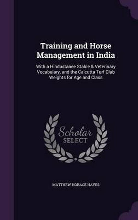 Training and Horse Management in India - cover