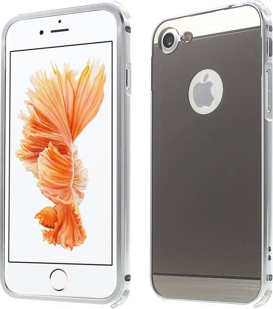 PC/Aluminium Hardcase iPhone 7/8 - Zilver