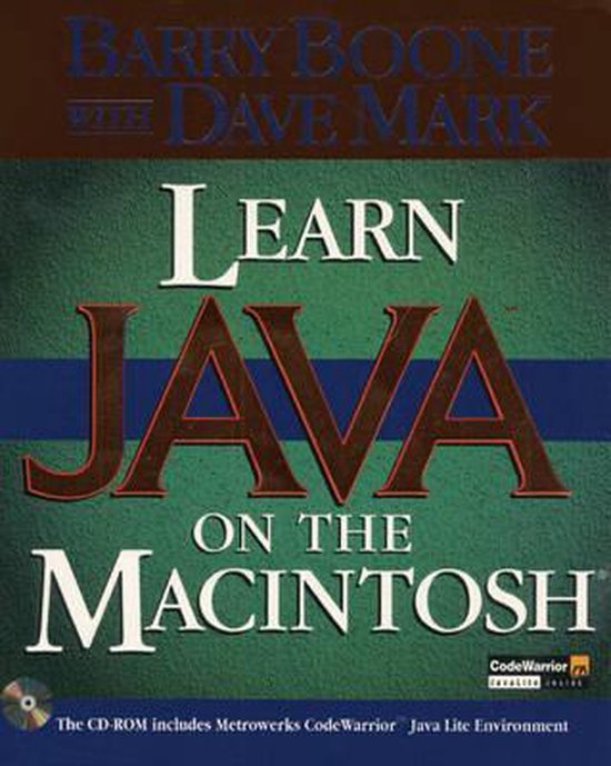 Learn Java (TM) on the Macintosh, Barry Boone | 9780201191578 | Boeken ...