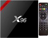 X96 Android TV Box 4K (TV, Voetbal, Series en Films) - 2GB 16GB +  Rii i8 toetsenbord