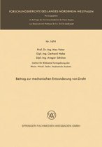 Beitrag Zur Mechanischen Entzunderung Von Draht