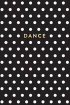 Black and White Polka Dot Notebook