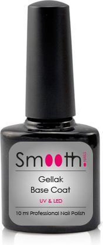 Volg ons enz Zich afvragen Smooth Nails – Base Coat – Gellak – Transparant | bol.com