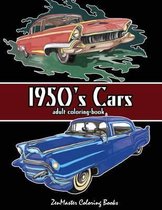 Therapeutic Coloring Books for Adults- 1950's Cars Adult Coloring Book