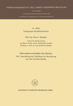 Relaxationsverhalten Des Betons: Teil I