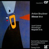 KammerChor Saarbrücken,Kammerphilharmonie Mannheim, Georg Grün - Mass In E Minor/Requiem in Es (CD)