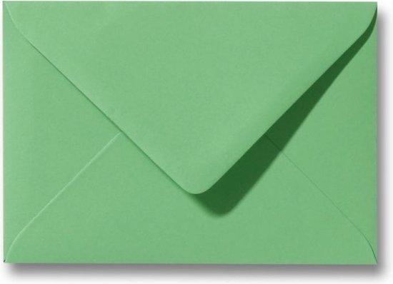 Enveloppe 13 x 18 vert pâturage, 60 pièces