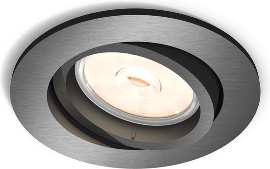 Uitgebreid Twisted Verstoring Philips Donegal - Inbouwspot - 1 Lichtpunt - grijs | bol.com