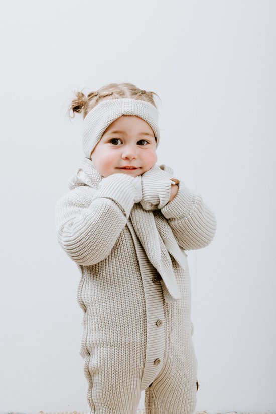 Baby's Only Overall teddy Soul - Grijs - 74 - 100% ecologisch katoen - GOTS