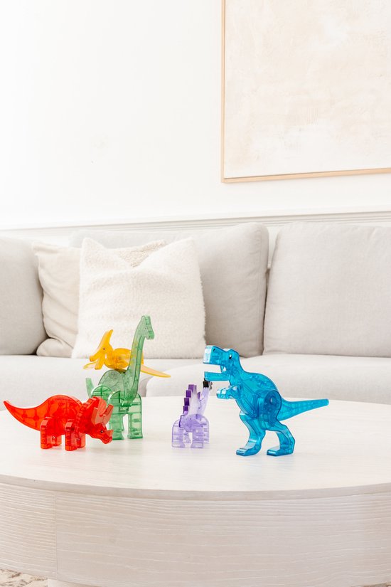 Magna-Tiles® Dino World XL - 50 Piece Set