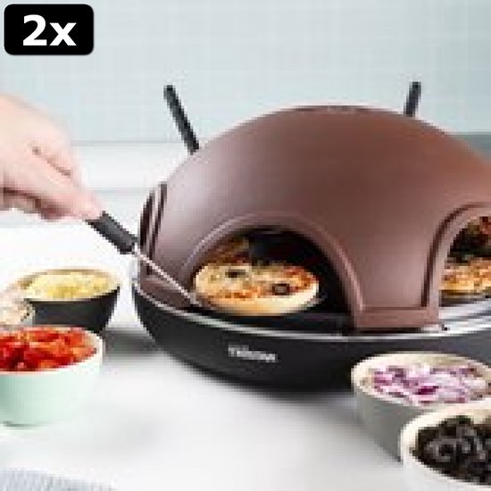 Appareil à raclette Tristar RA-2736 - Raclette - Pizzas et gril - 1300 W - Acces Appareil à raclette Tristar RA-2736 - Raclette - Pizzas et gril - 1300 W - Acces