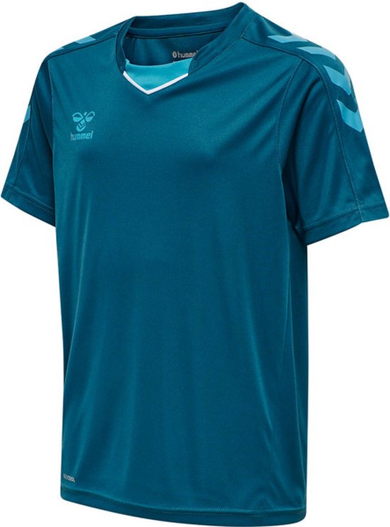 Hummel Core XK Poly Shirt kinderen - sportshirts - blauw - Unisex
