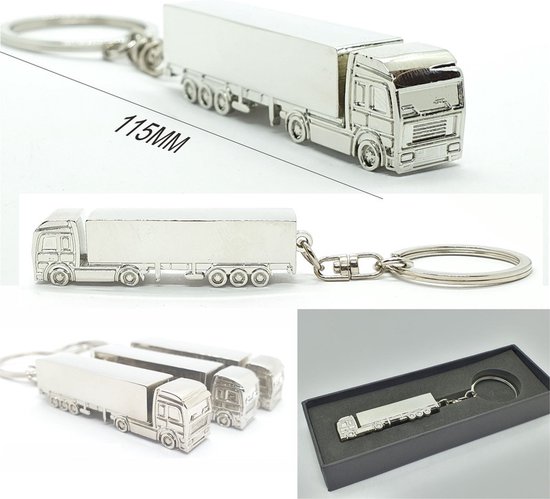 Porte-clés camion avec nom - Dexter