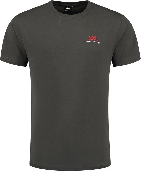 Front Logo T-shirt - Dark Grey-L