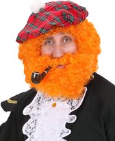WIDMANN - Rossige Schotse pruik voor mannen