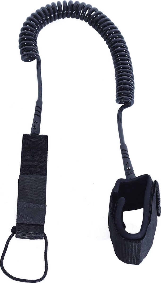 Safety leash - SUP veiligheidskoord - zwart