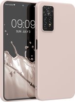 kwmobile telefoonhoesje geschikt voor Xiaomi Redmi Note 11 Pro / Note 11 Pro (5G) / Note 12 Pro (4G) - Hoesje voor smartphone - Back cover in kokosmelk